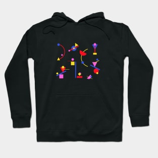 Memphis Pattern 16 / 80s Retro Hoodie